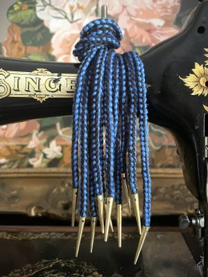 Nestelschnüre Geflochten mit Spitze