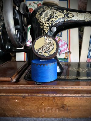 Spandose "Eule mit Hörnern"