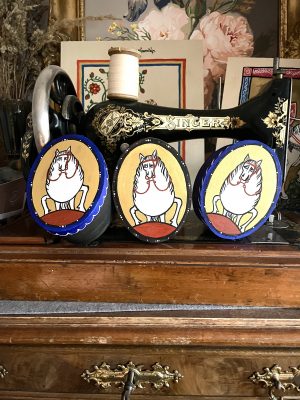 "Kuriosit&auml;ten der Buchillustration" Oval